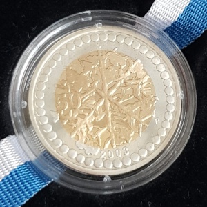 50€ kuld/hõbe meenemünt