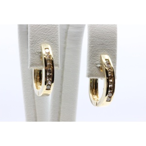 Kõrvarõngad 16-teemantiga