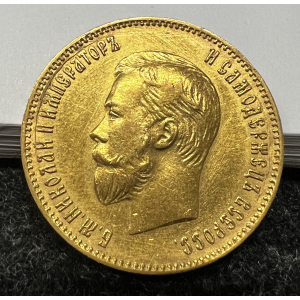 Tsaari-Vene Nikolai II 10 RUB kuldmünt 1903