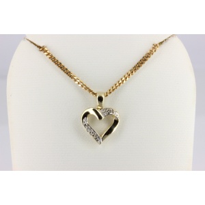 Ripats "Süda" 6-teemantiga