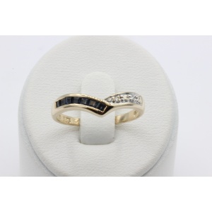 Sõrmus 2 teemantiga