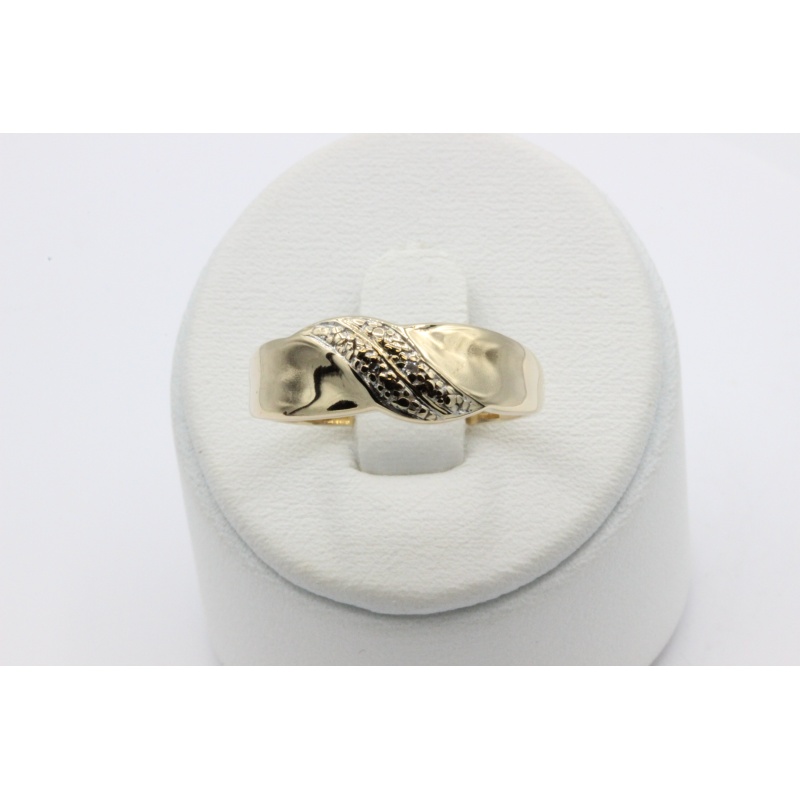 Sõrmus 2-teemantiga