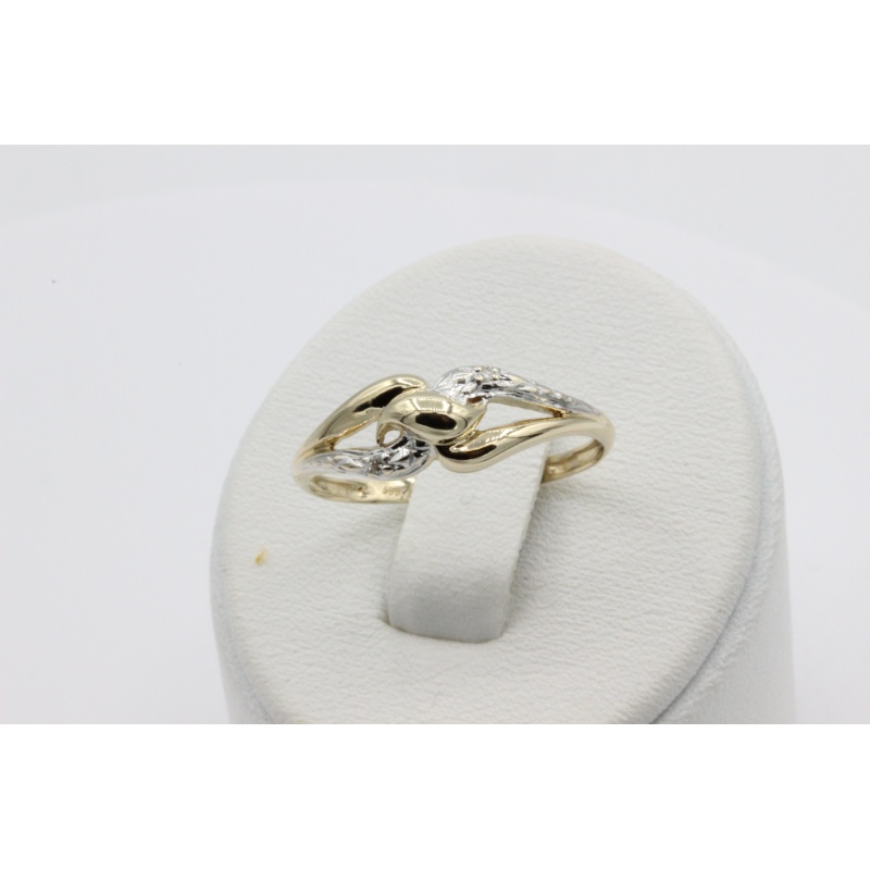 Sõrmus 2-teemantiga