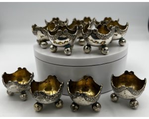 Hõbedast munatopsid 12tk