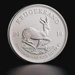 1oz Lõuna-Aafrika hõbemünt Krugerrand