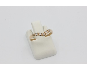 Sõrmus 5 teemantiga